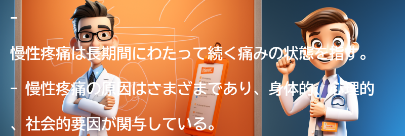 慢性疼痛とは何ですか？の要点まとめ