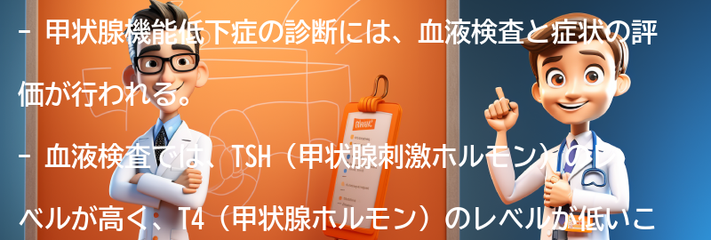 甲状腺機能低下症の診断方法の要点まとめ