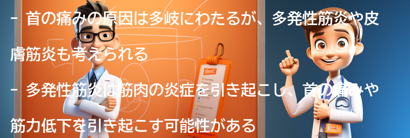 首の痛みの原因とは？の要点まとめ