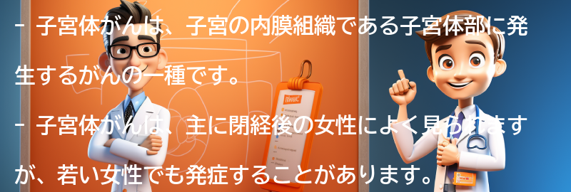 子宮体がんとは何ですか？の要点まとめ