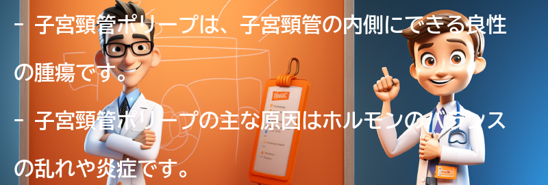 子宮頸管ポリープとは何ですか？の要点まとめ