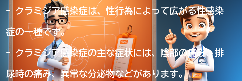 クラミジア感染症とは何ですか？の要点まとめ