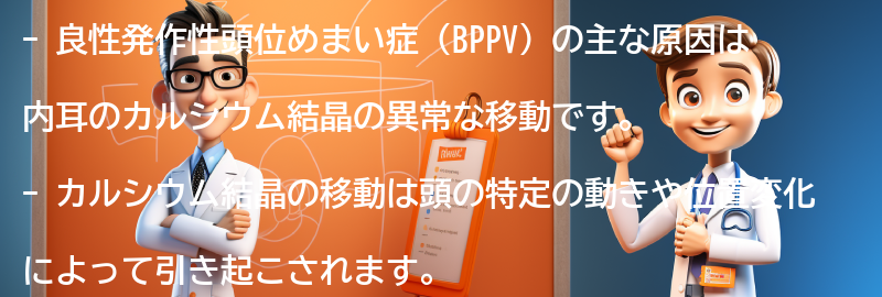 BPPVの主な原因は何ですか？の要点まとめ