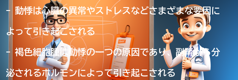 動悸の原因とは？の要点まとめ