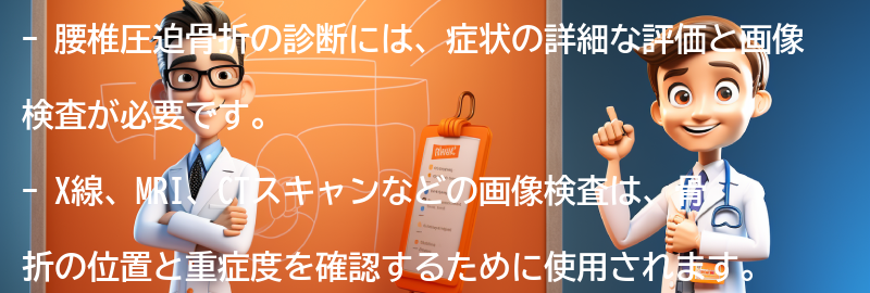 腰椎圧迫骨折の診断方法の要点まとめ