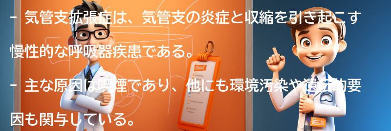 気管支拡張症とは何か？の要点まとめ