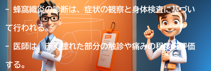 蜂窩織炎の診断方法とは？の要点まとめ