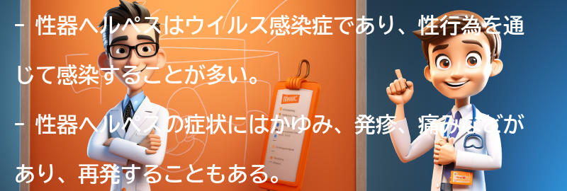 性器ヘルペスの注意点と生活上の配慮の要点まとめ