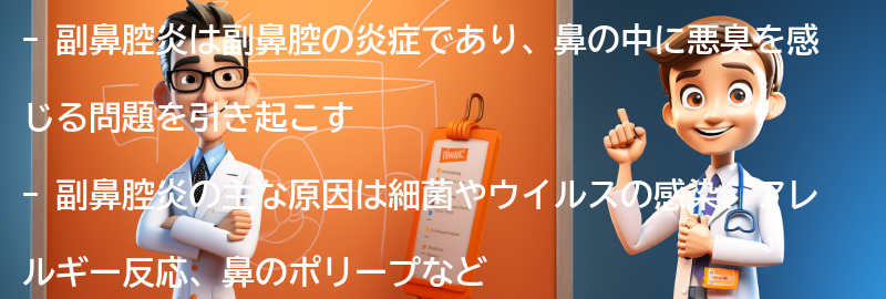 副鼻腔炎とは何ですか？の要点まとめ