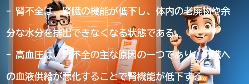 腎不全とは何ですか？の要点まとめ