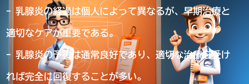 乳腺炎の経過と予後についての要点まとめ