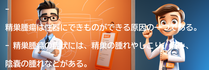 精巣腫瘍の症状と早期発見の重要性の要点まとめ