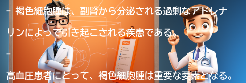 高血圧患者にとっての褐色細胞腫の重要性の要点まとめ