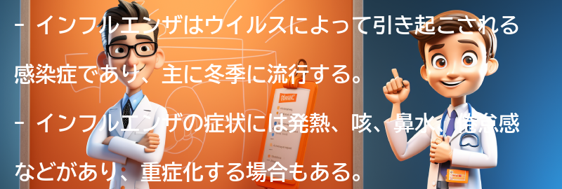 インフルエンザとは何か？の要点まとめ