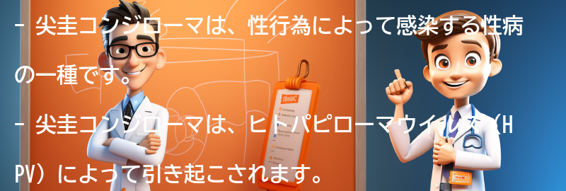 尖圭コンジローマとは何ですか？の要点まとめ