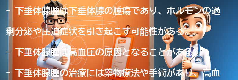 下垂体腺腫とは何か？の要点まとめ