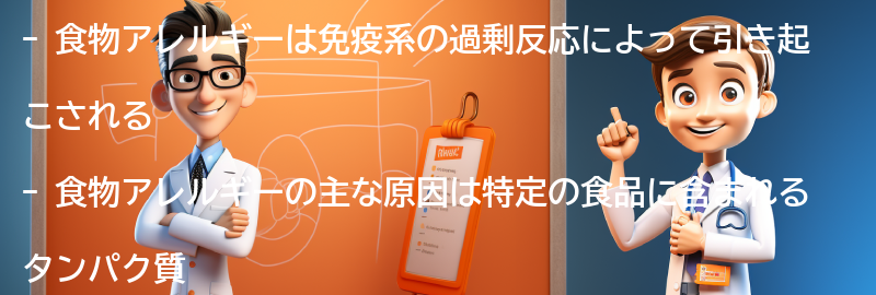 食物アレルギーとは何ですか？の要点まとめ