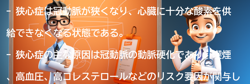 狭心症とは何ですか？の要点まとめ