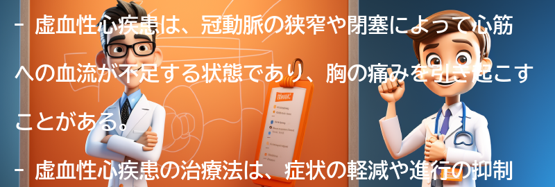 虚血性心疾患の治療法とは？の要点まとめ