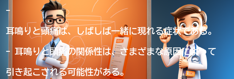 耳鳴りと頭痛の症状とはの要点まとめ