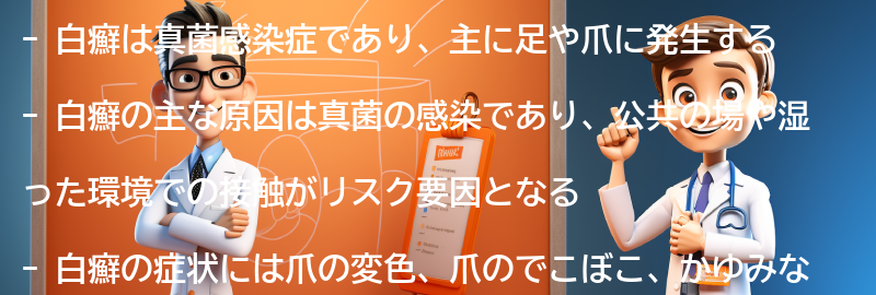 白癬に関するよくある質問と回答の要点まとめ