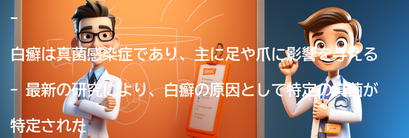 白癬に関する最新の研究と治療法の進展の要点まとめ