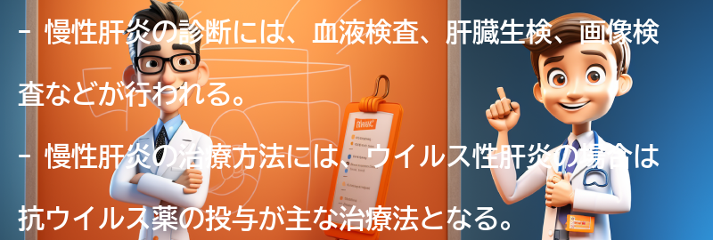 慢性肝炎の診断と治療方法の要点まとめ