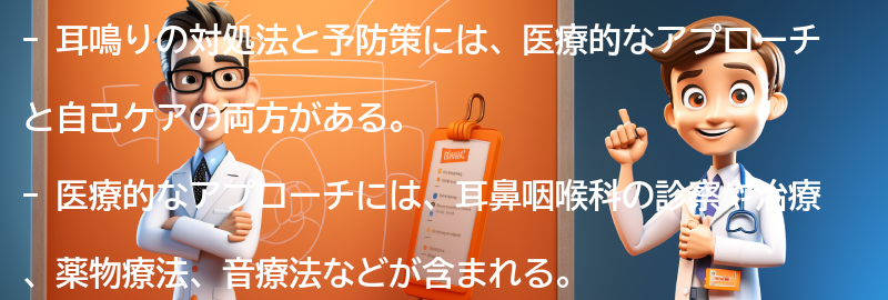 耳鳴りの対処法と予防策の要点まとめ