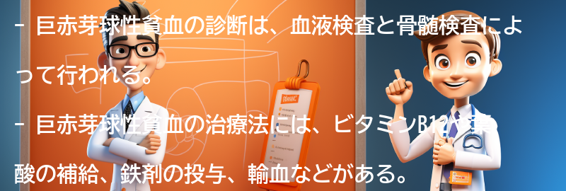 巨赤芽球性貧血の診断と治療法の要点まとめ