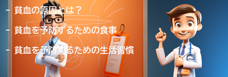 貧血を予防するための食事と生活習慣の要点まとめ