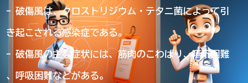 破傷風とは何か？の要点まとめ