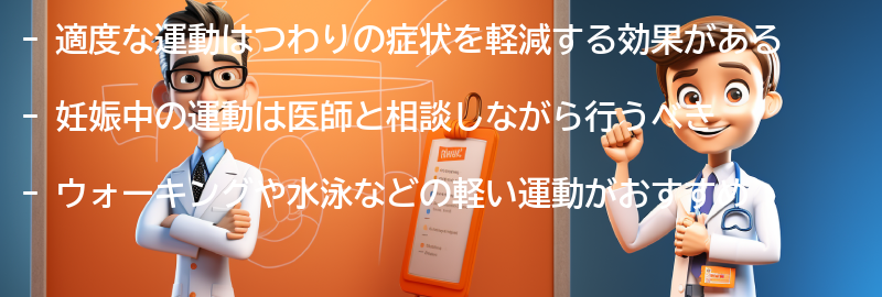 適度な運動で体調を整えるの要点まとめ