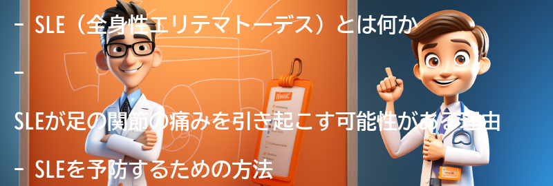 SLEに関する予防策と生活の質の向上方法の要点まとめ