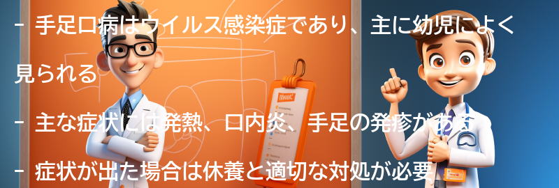 手足口病の症状の要点まとめ