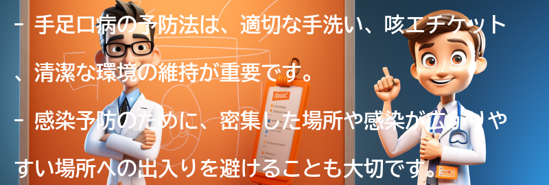 手足口病の予防法の要点まとめ