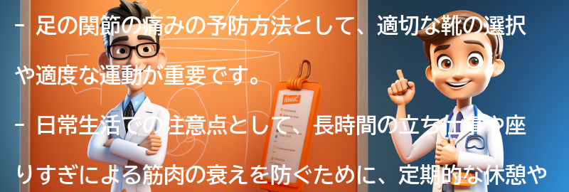 予防と日常生活の注意点の要点まとめ