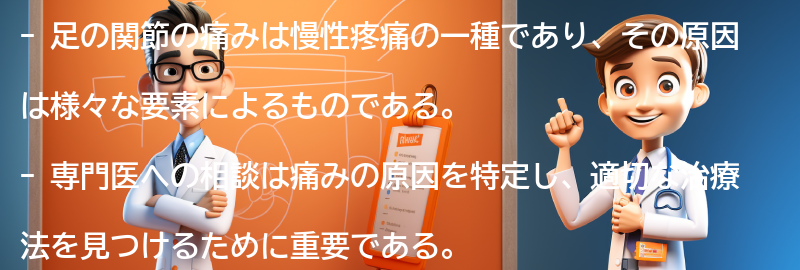 専門医への相談の重要性と結びの要点まとめ