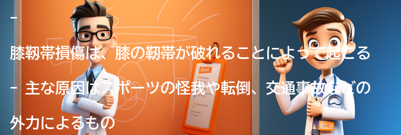 膝靱帯損傷とは何ですか？の要点まとめ