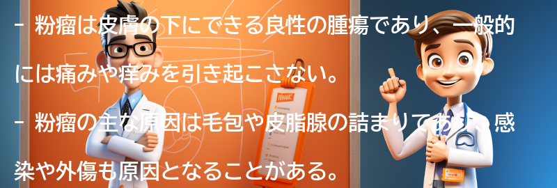 粉瘤とは何か？の要点まとめ