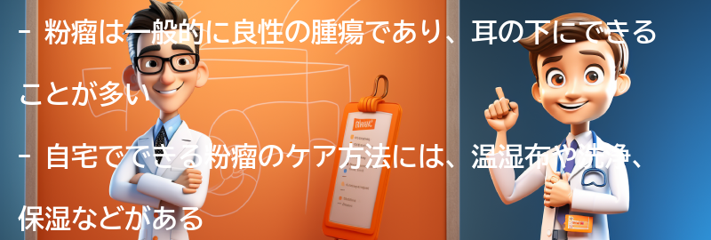 自宅でできる粉瘤のケア方法の要点まとめ