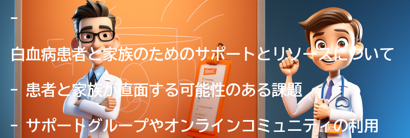 白血病患者と家族のためのサポートとリソースの要点まとめ