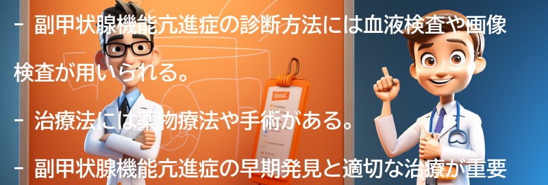 副甲状腺機能亢進症の診断方法と治療法の要点まとめ