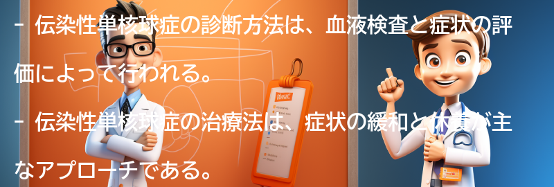 伝染性単核球症の診断方法と治療法の要点まとめ