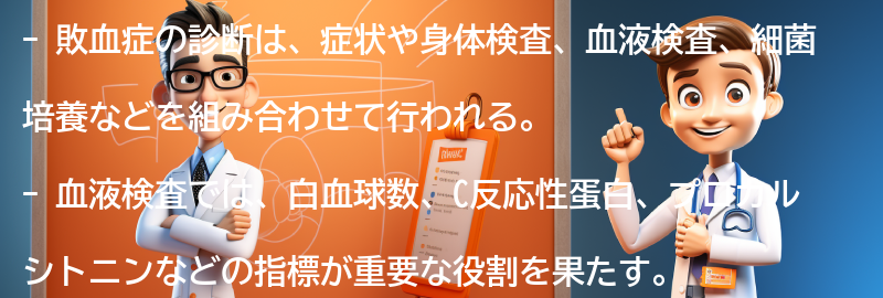 敗血症の診断方法とは？の要点まとめ