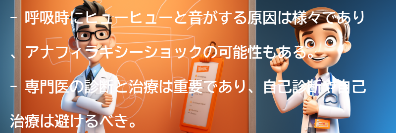 専門医の診断と治療の重要性の要点まとめ