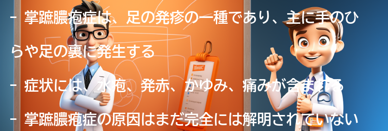 足の発疹の症状とは？の要点まとめ