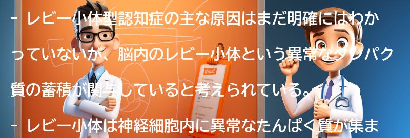 レビー小体型認知症の主な原因は何ですか？の要点まとめ