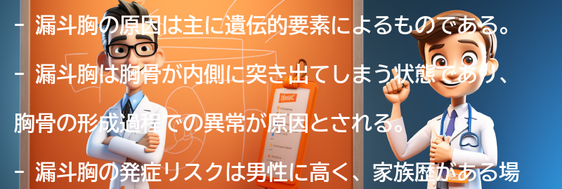 漏斗胸の原因は何ですか？の要点まとめ