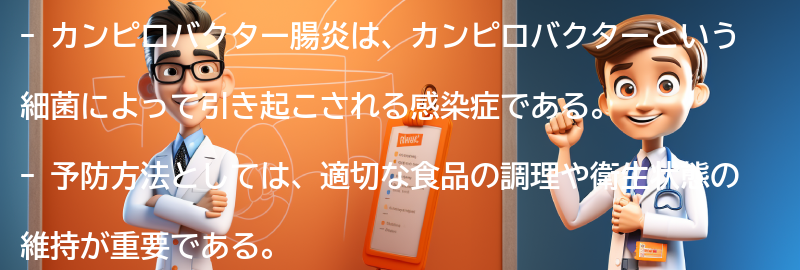 カンピロバクター腸炎の予防方法の要点まとめ