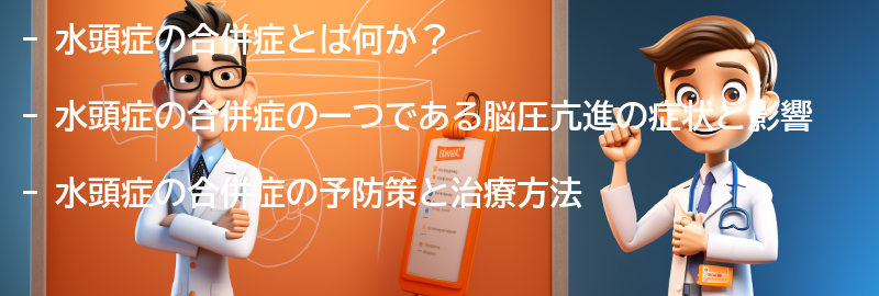 水頭症の合併症と予防策についての要点まとめ